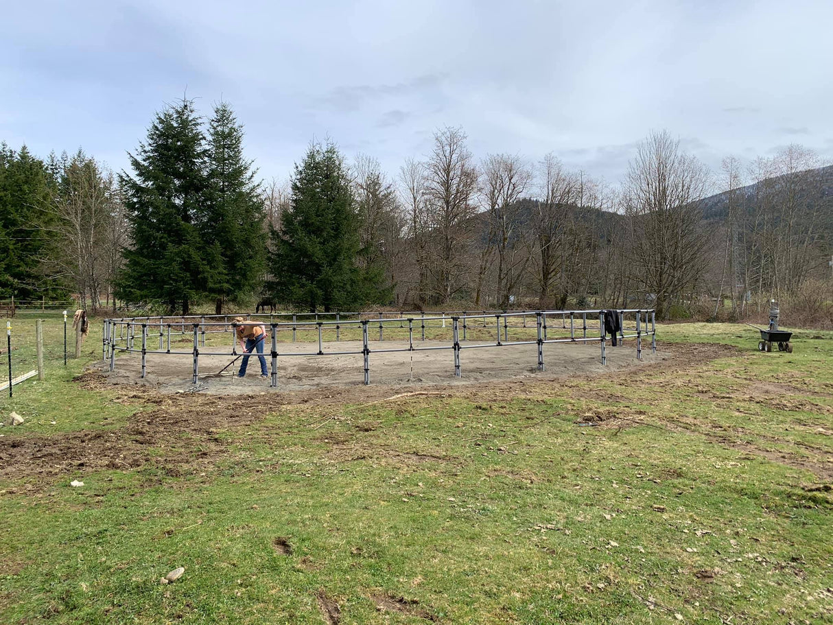 DIY Honey-Do Box Set: Standard 50' Round Pen (26 Panels; 2 Rails)