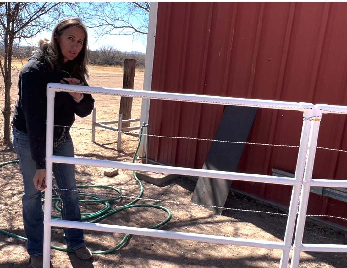 Modular Horse Corral Portable Panel Fencing: (Liberty 12 Panels; 3 Rails)