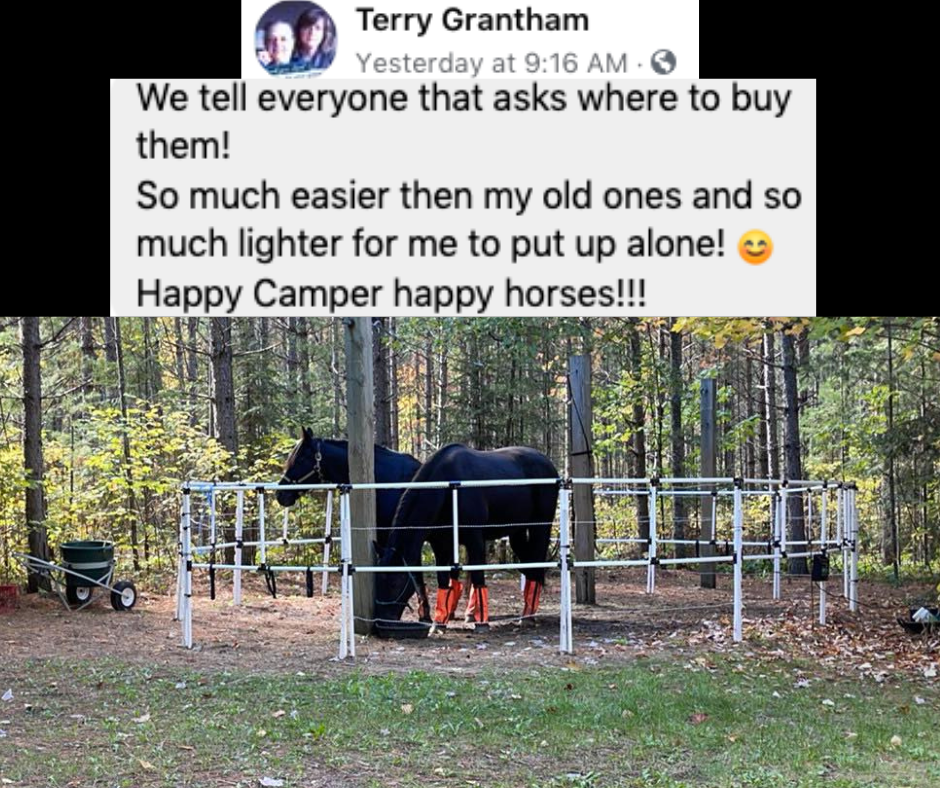 this is a total of 12 panels with the line as the divider so each horse has 6 panels