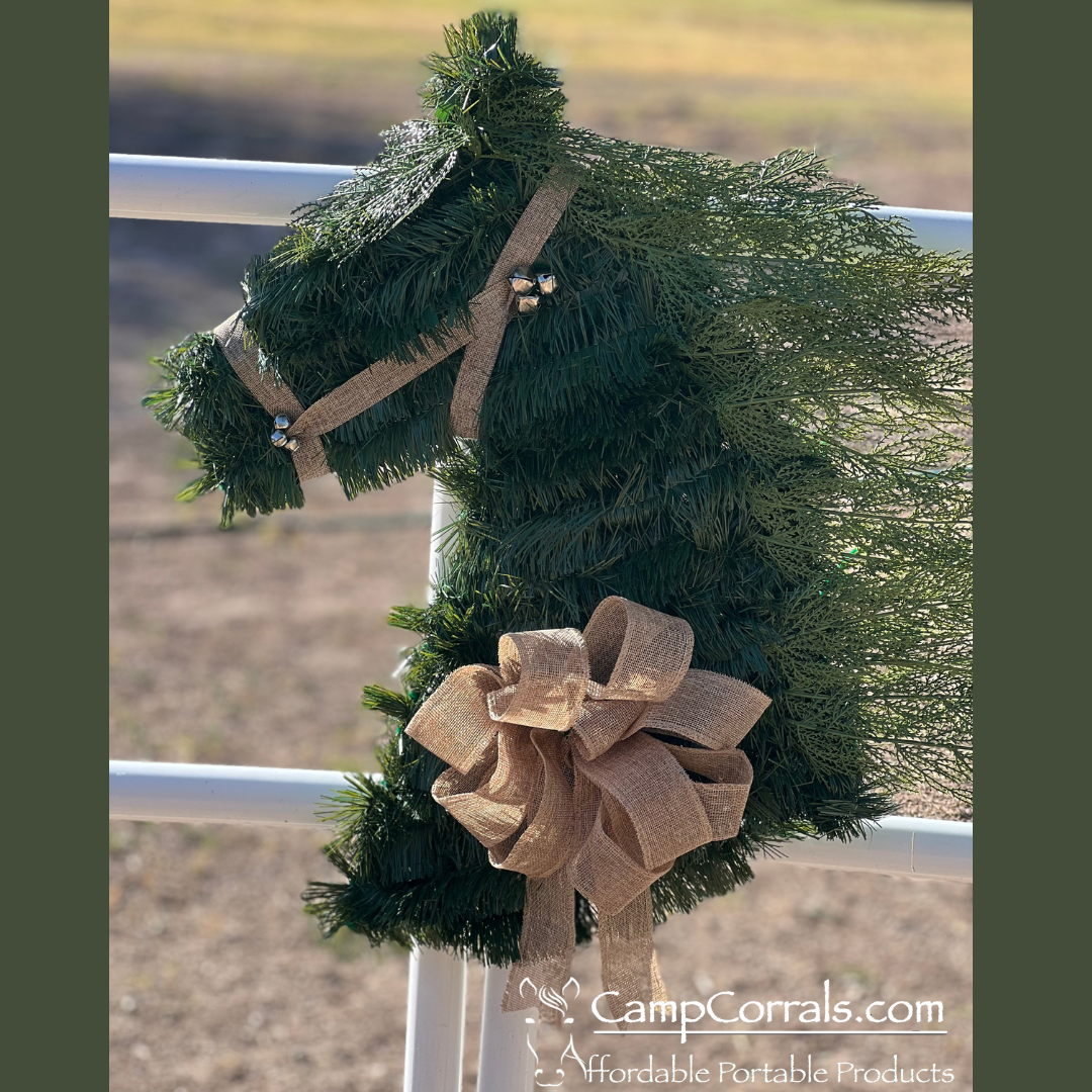 Horse Head Wreath (Ready-Made)